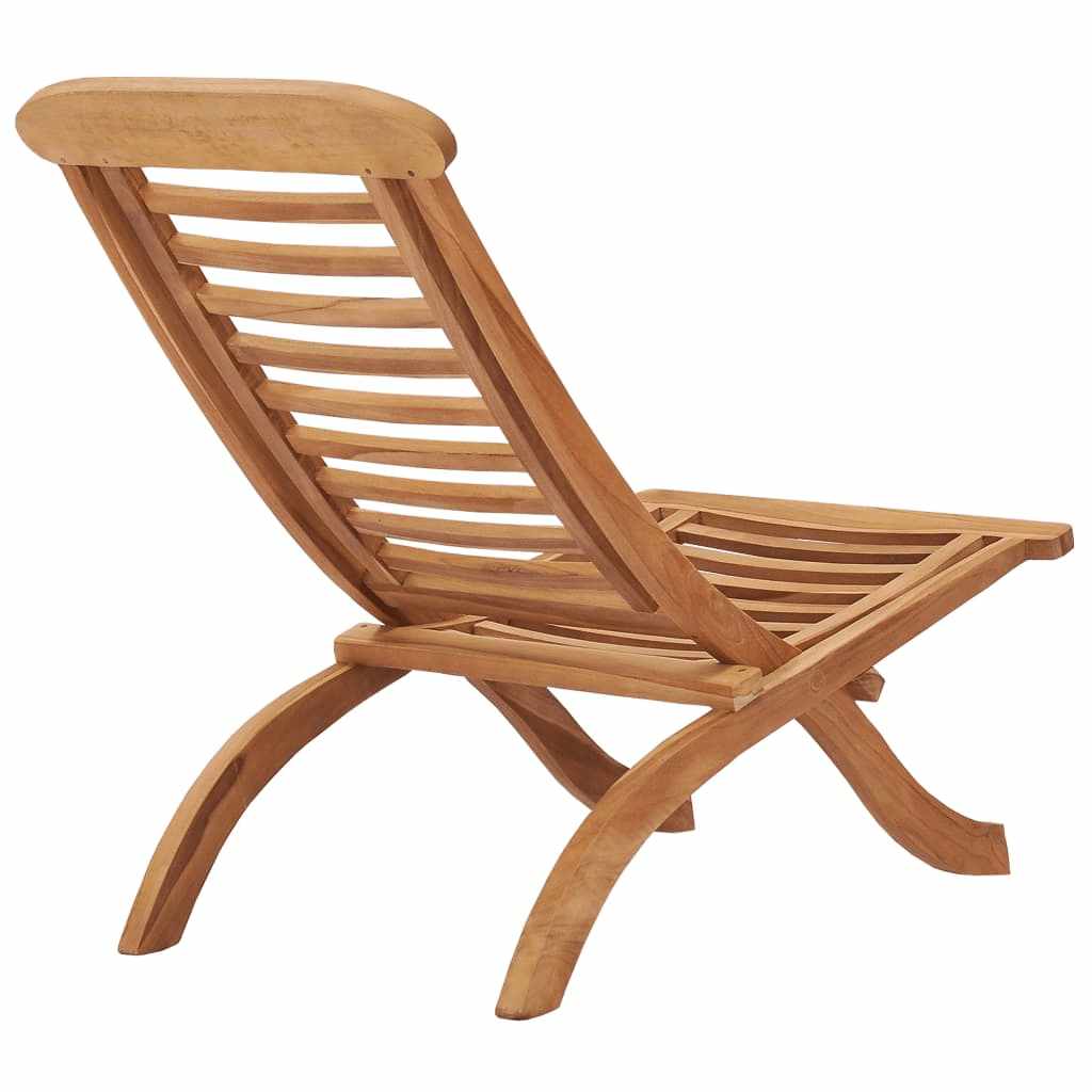 Folding Garden Chair 50X90X69 Cm Solid Wood Teak