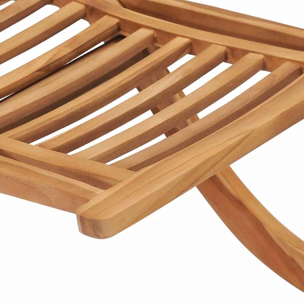 Folding Garden Chair 50X90X69 Cm Solid Wood Teak