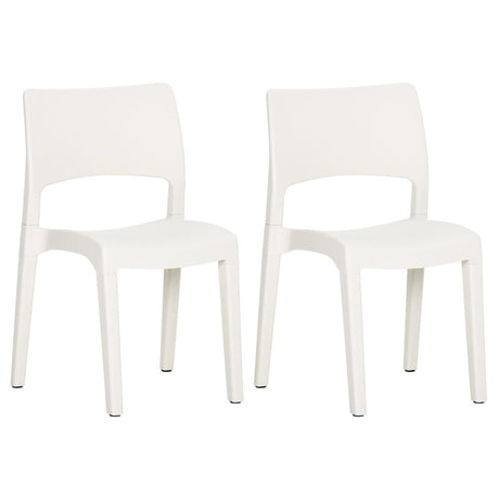 Garden Chairs 2 Pcs Polypropylene