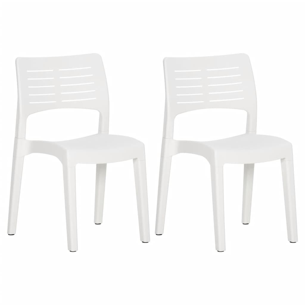 Garden Chairs 2 Pcs Polypropylene