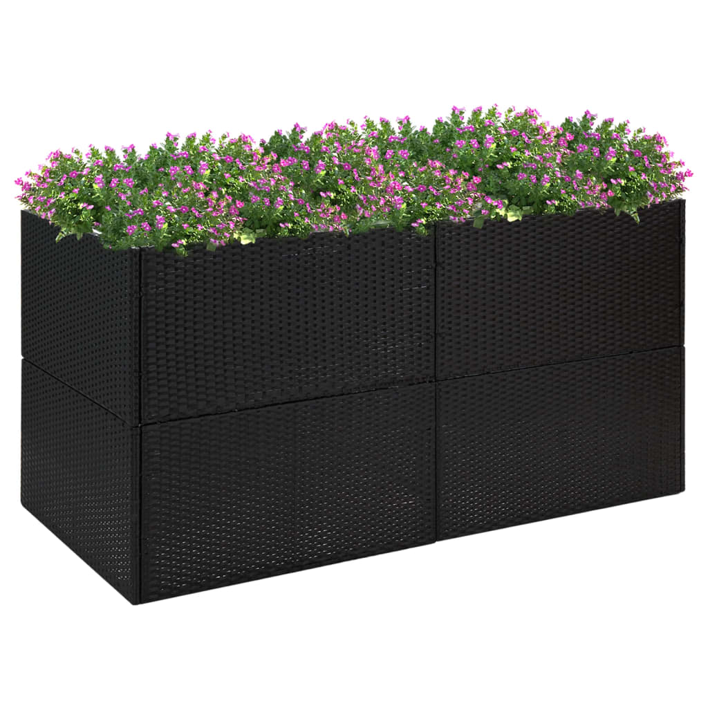 Garden Planter Poly Rattan