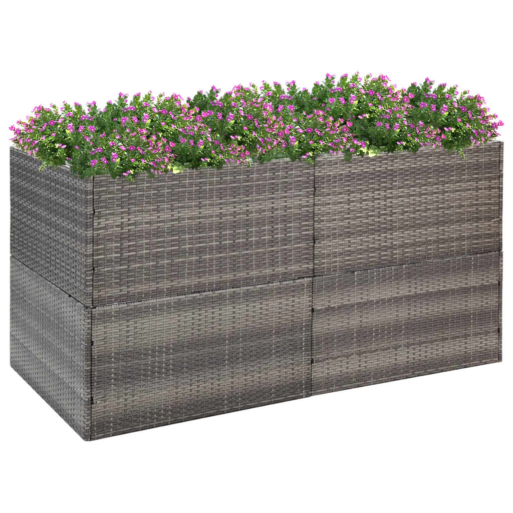 Garden Planter Poly Rattan