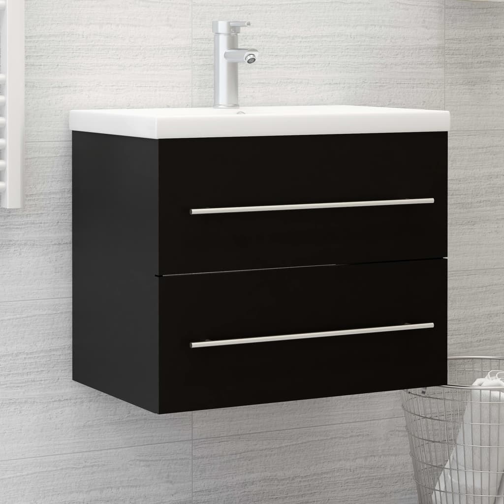 Sink Cabinet With Built-In Basin Engineered Wood