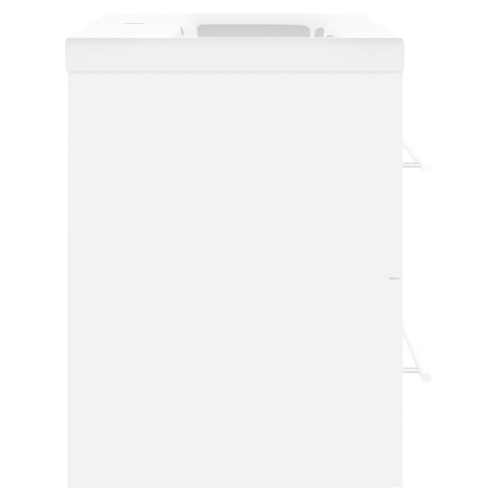 Sink Cabinet With Built-In Basin Engineered Wood