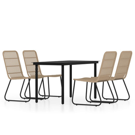 5 Piece Garden Dining Set