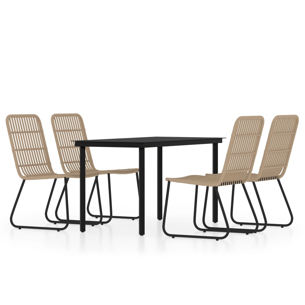 5 Piece Garden Dining Set