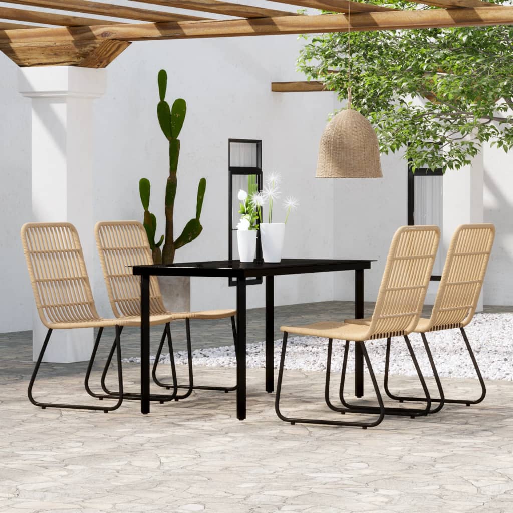 5 Piece Garden Dining Set