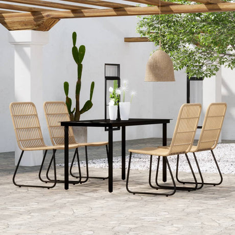 5 Piece Garden Dining Set