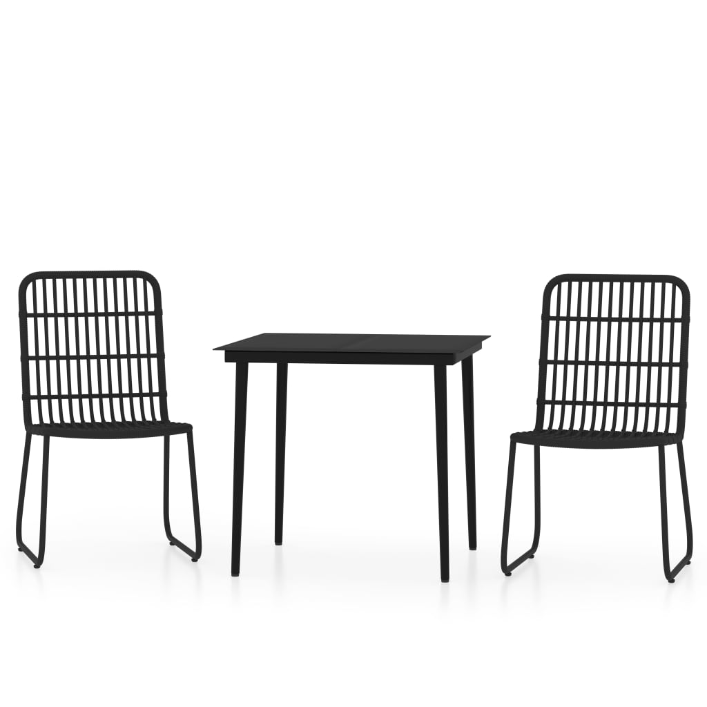 3 Piece Garden Dining Set