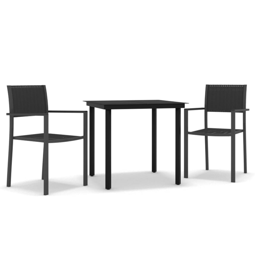 3 Piece Garden Dining Set