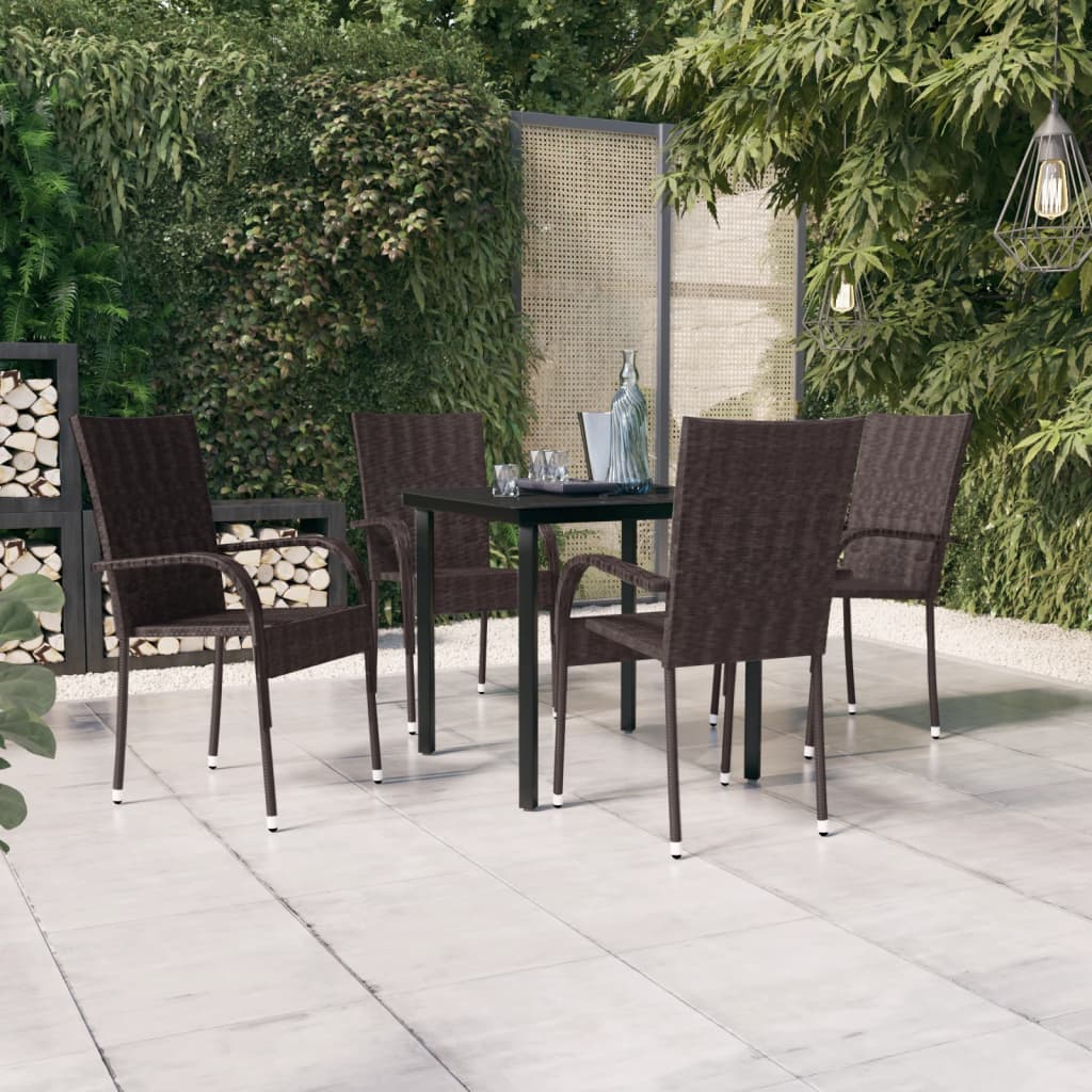 5 Piece Outdoor Dining Set