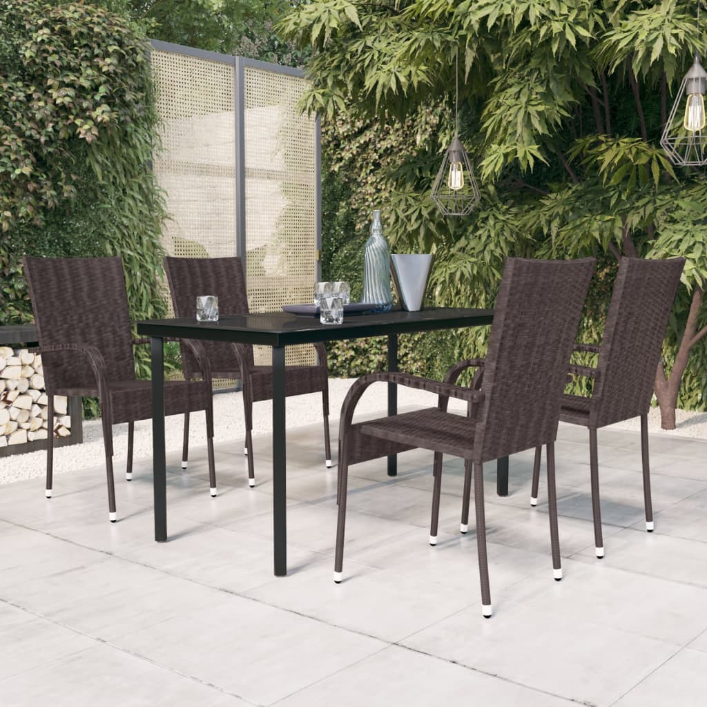 5 Piece Outdoor Dining Set