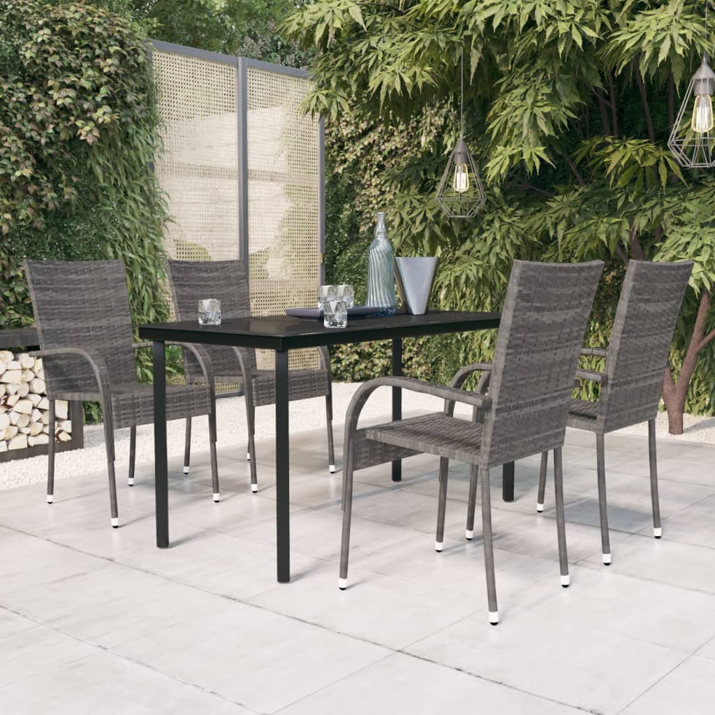 5 Piece Outdoor Dining Set