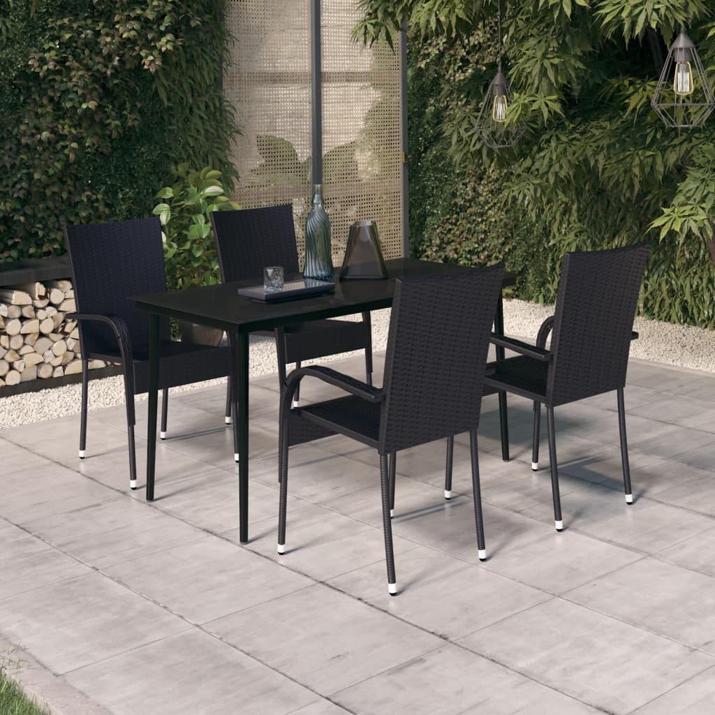 5 Piece Garden Dining Set