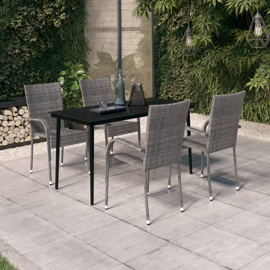 5 Piece Garden Dining Set