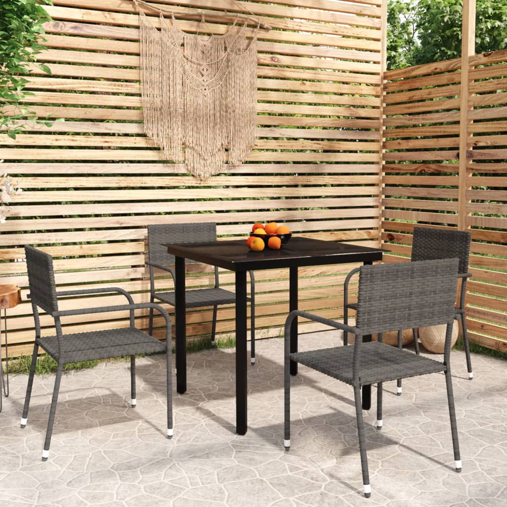 5 Piece Garden Dining Set