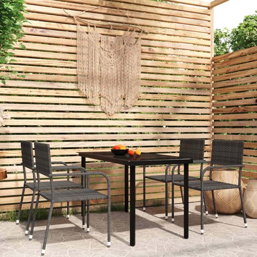 5 Piece Garden Dining Set