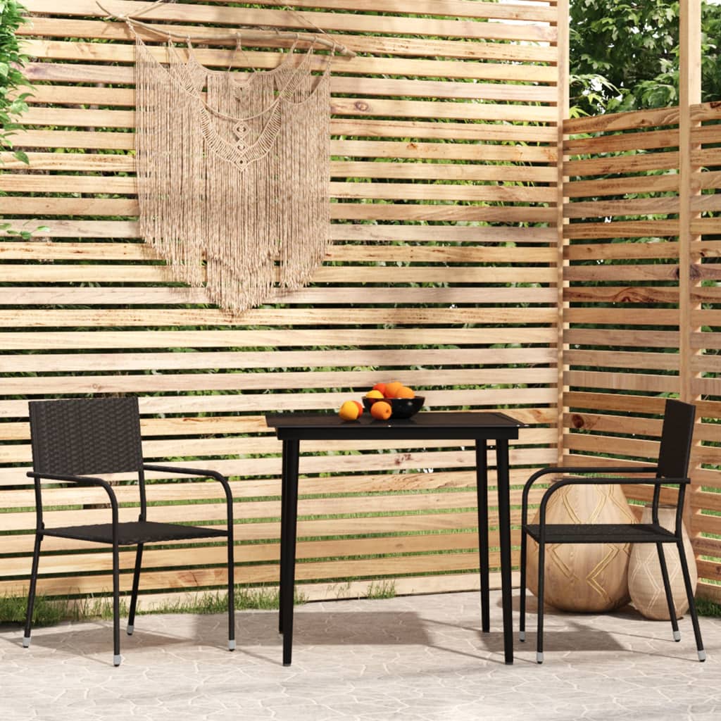 3 Piece Garden Dining Set