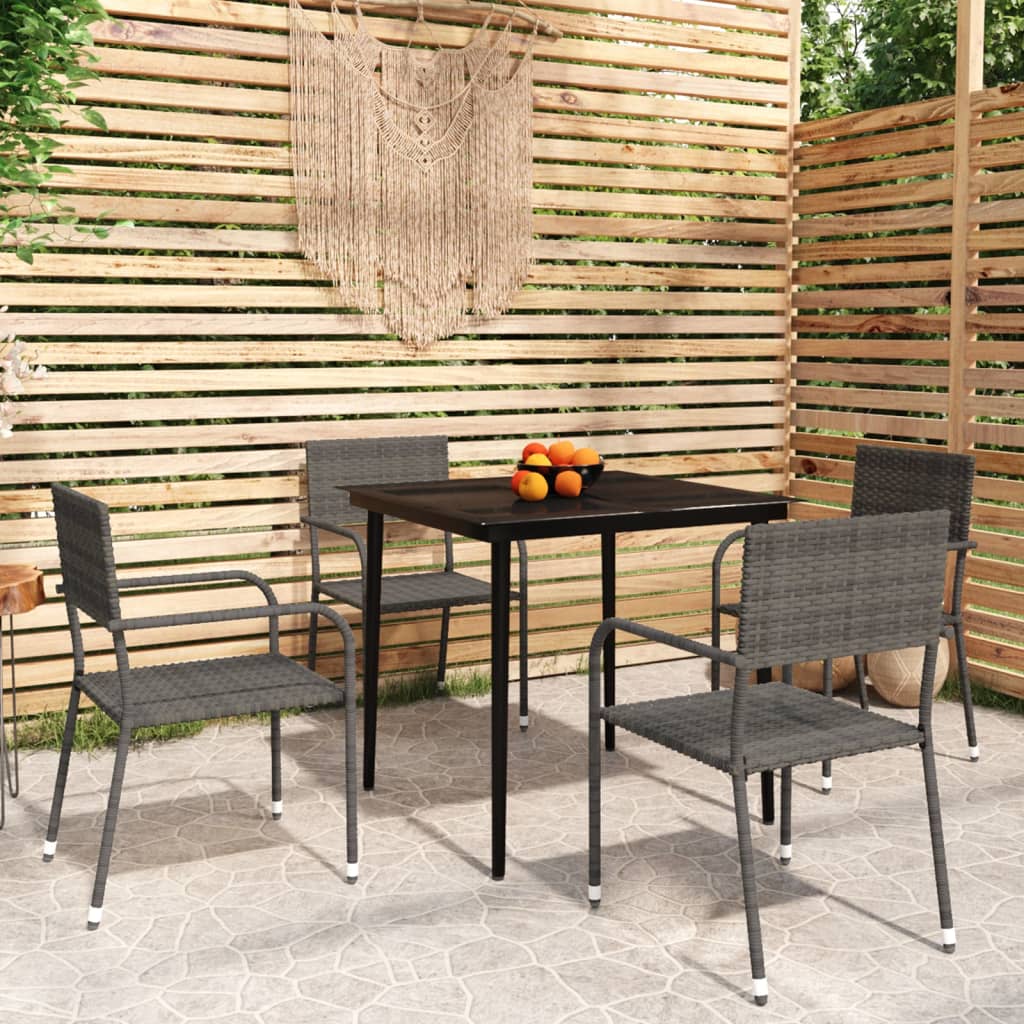 3 Piece Garden Dining Set