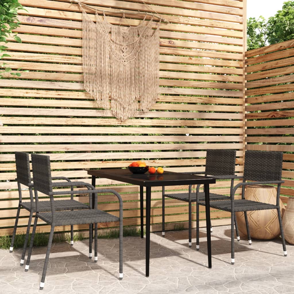 3 Piece Garden Dining Set