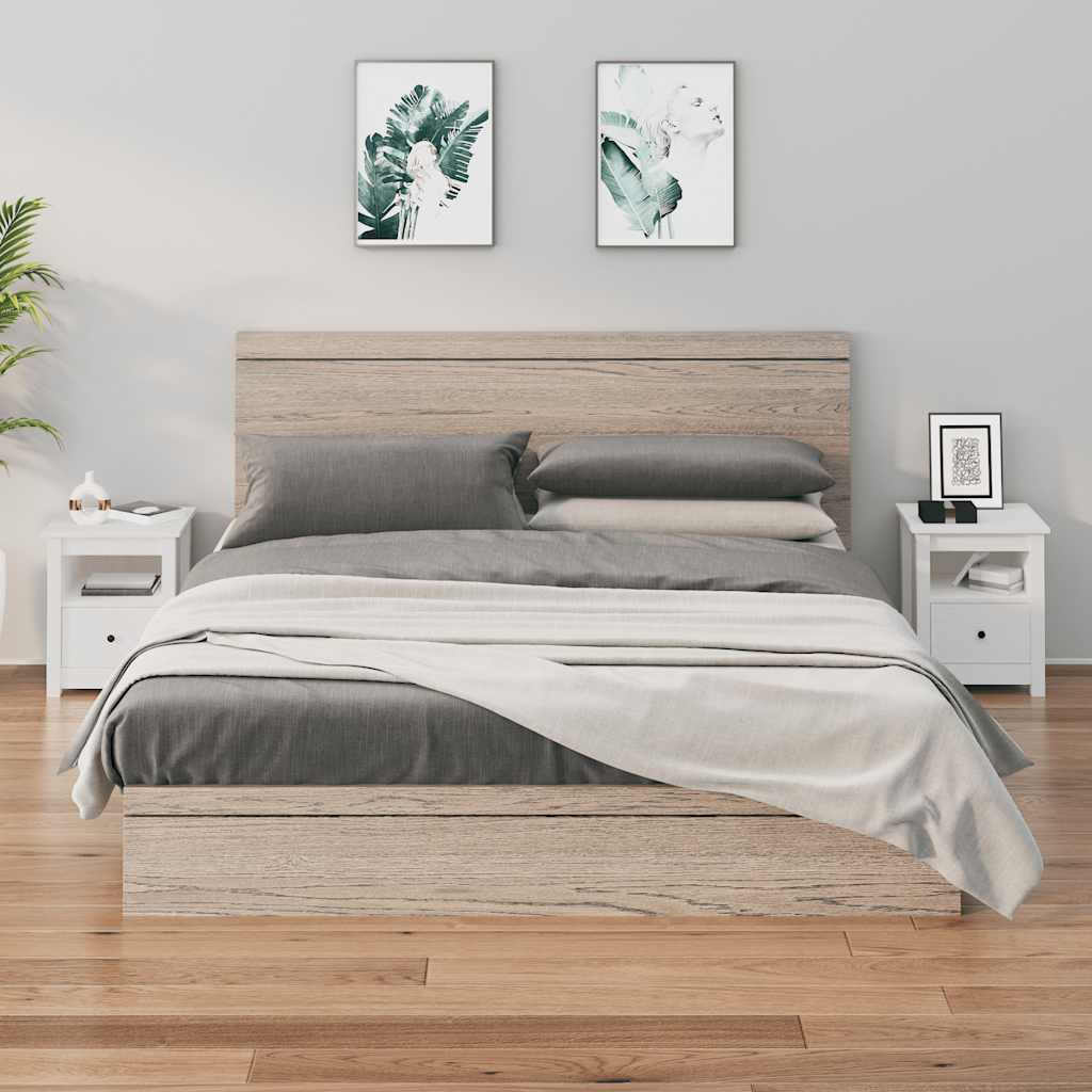 Bedside Cabinets 2 Pcs 40X35X49 Cm Solid Wood Pine