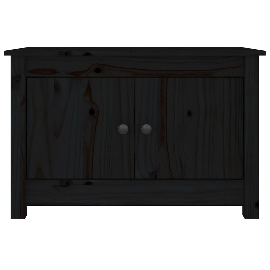 Shoe Cabinet 70X38X45.5 Cm Solid Wood Pine