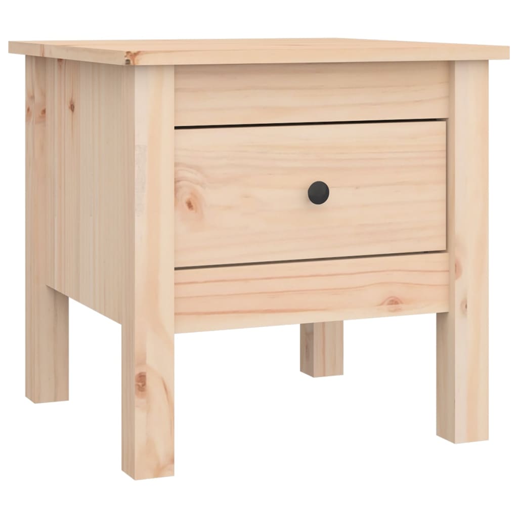 Side Table Solid Wood Pine