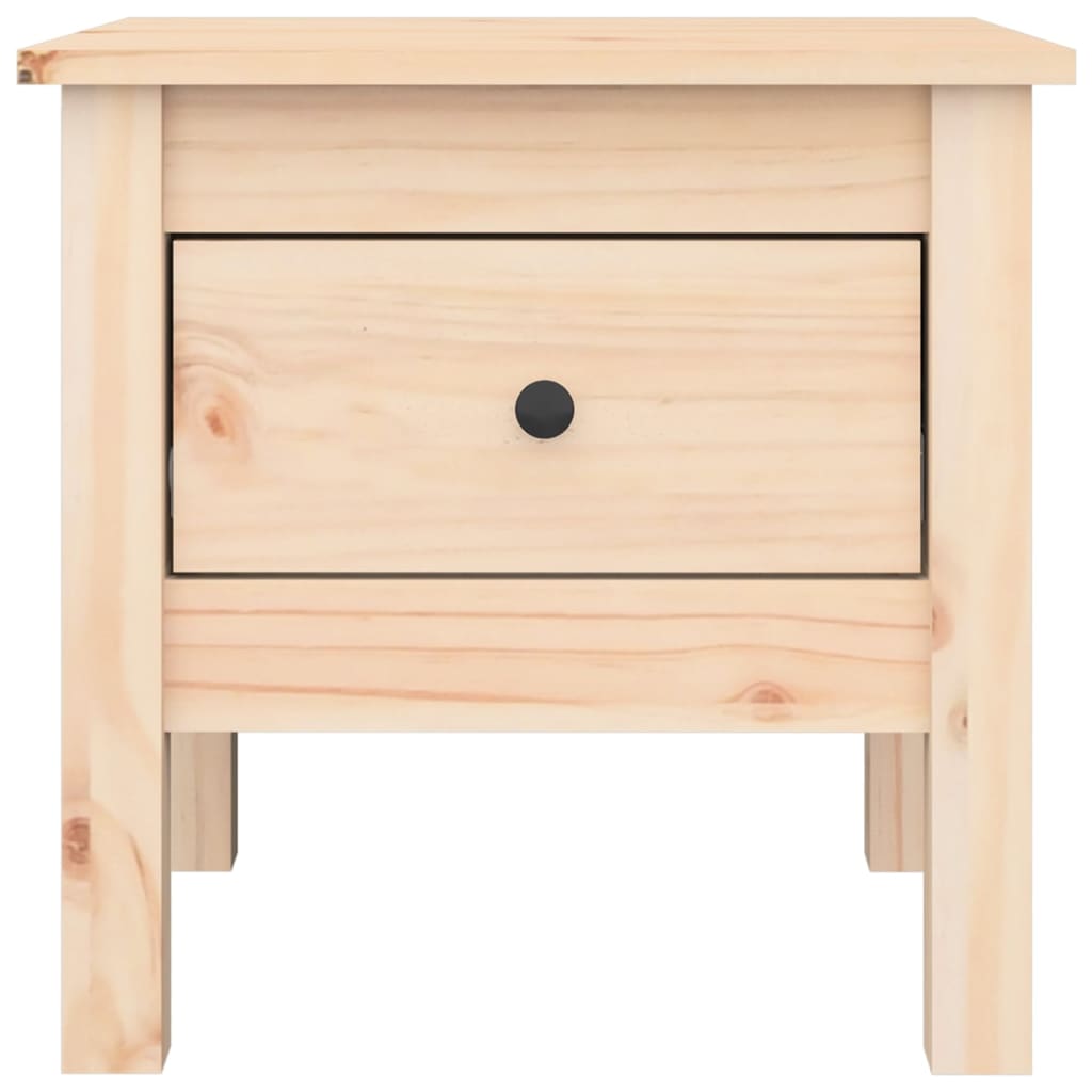 Side Table Solid Wood Pine