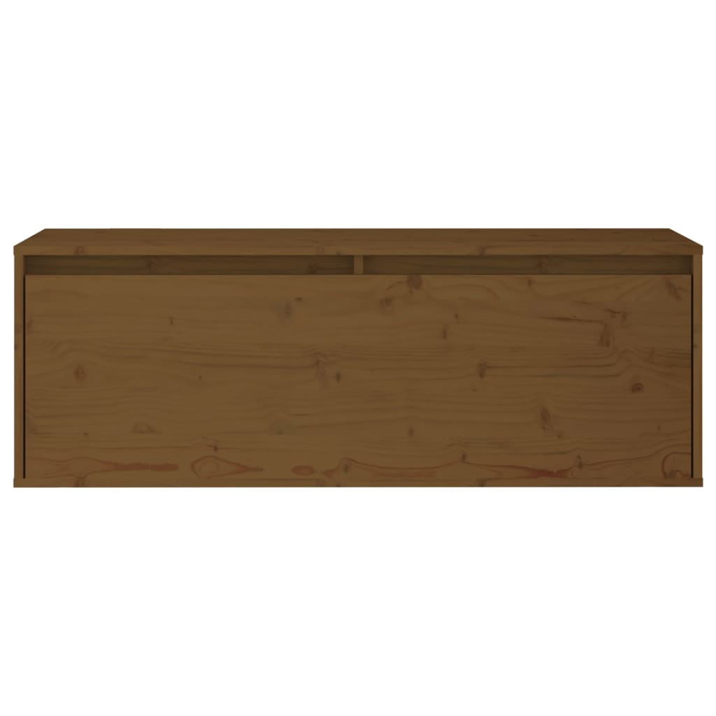 Tv Cabinets 2 Pcs Solid Wood Pine