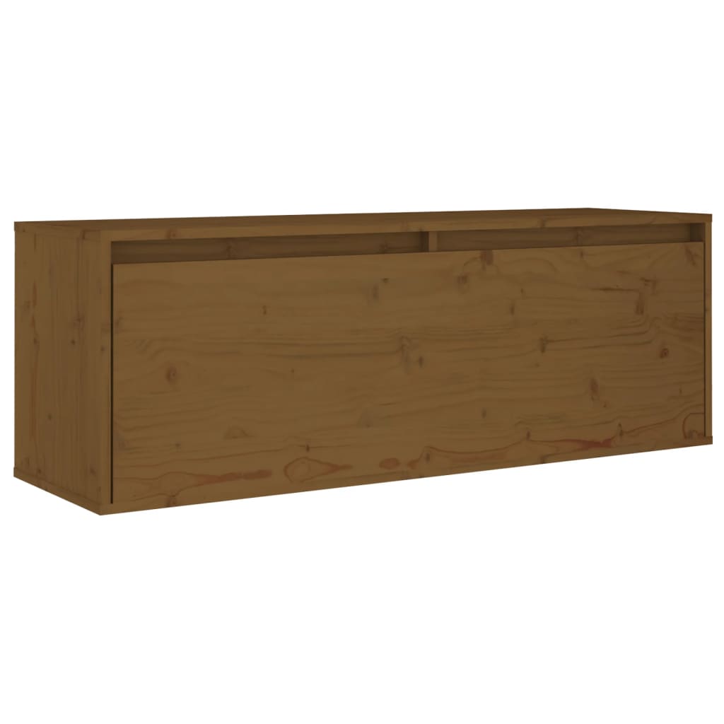 Tv Cabinets 3 Pcs Solid Wood Pine