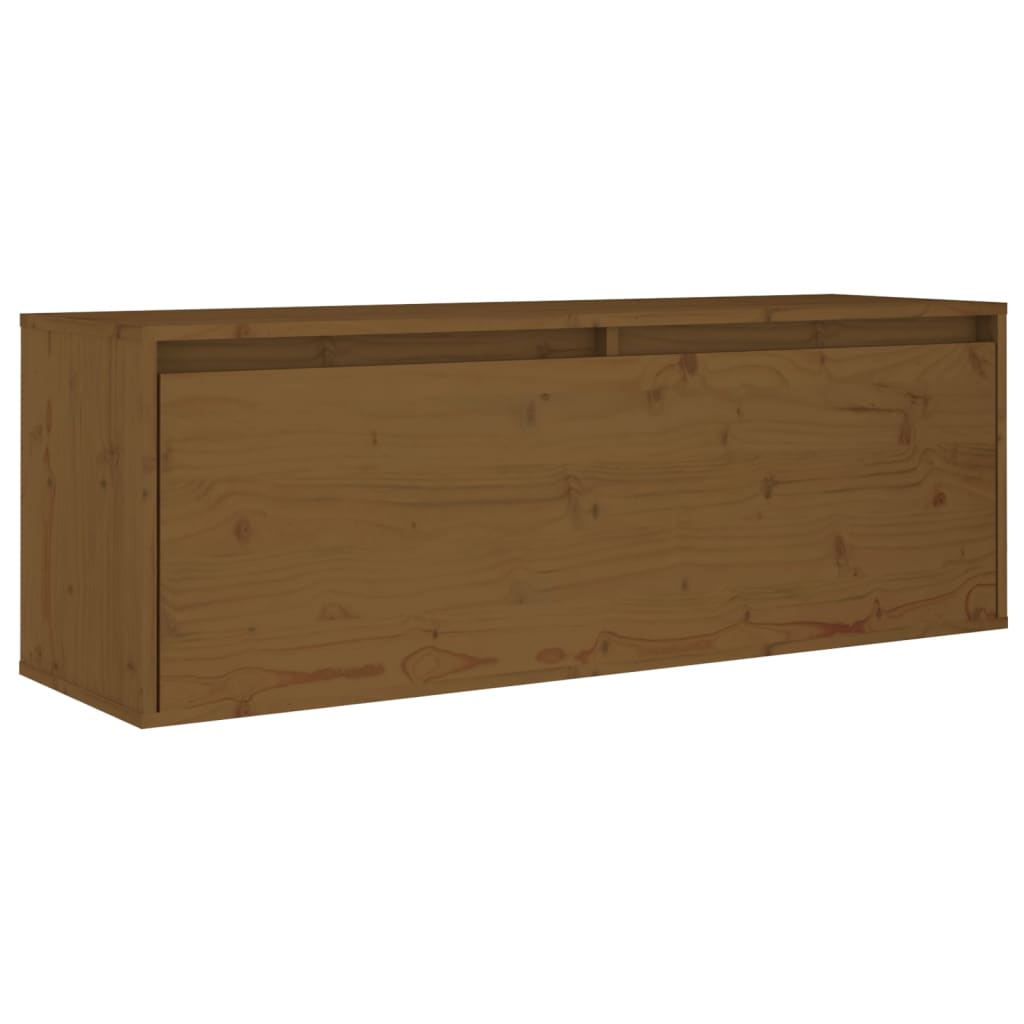 Tv Cabinets 5 Pcs Solid Wood Pine