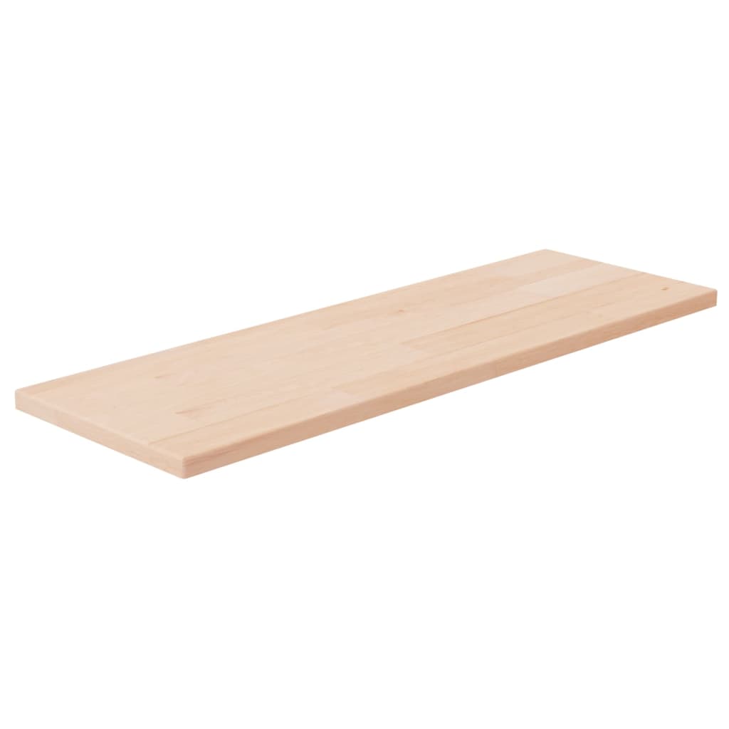 Shelf Board Untreated Solid Wood Oak