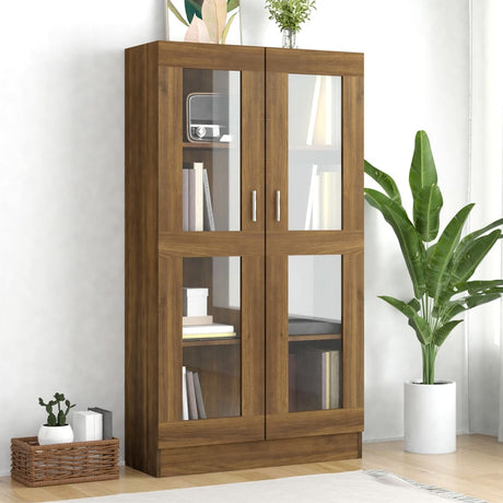 Vitrine Cabinet 82.5X30.5X Engineered Wood