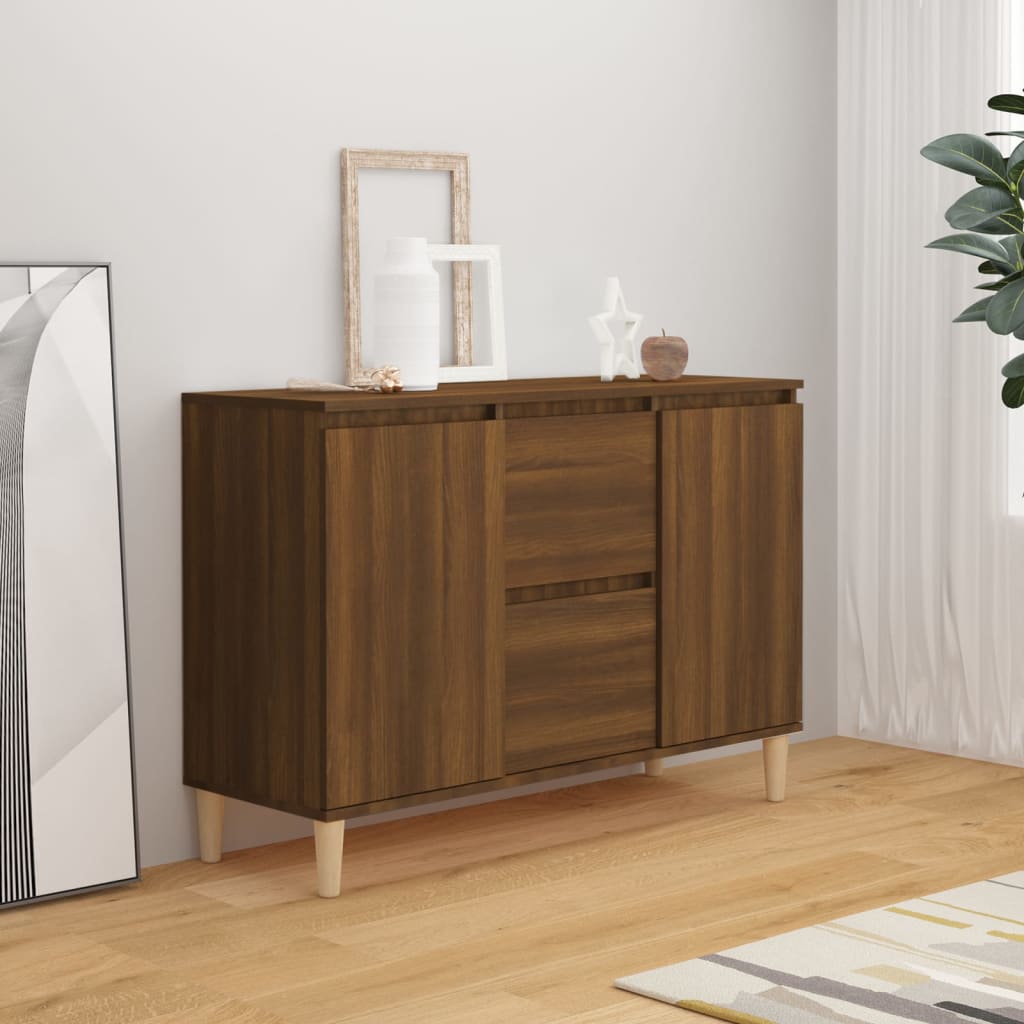 Sideboard 103.5X35X70 Cm Engineered Wood