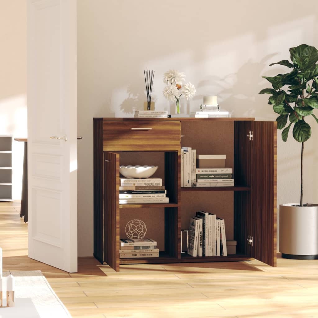 Sideboard 80X36X75 Cm Engineered Wood