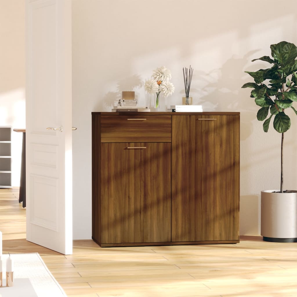 Sideboard 80X36X75 Cm Engineered Wood