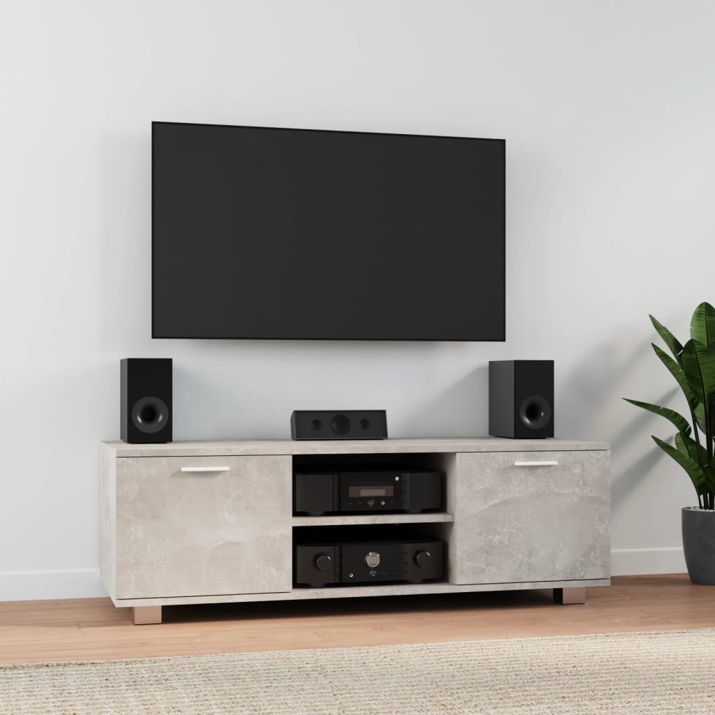 Tv Cabinet High-Gloss Black 120X40.5X35 Cm