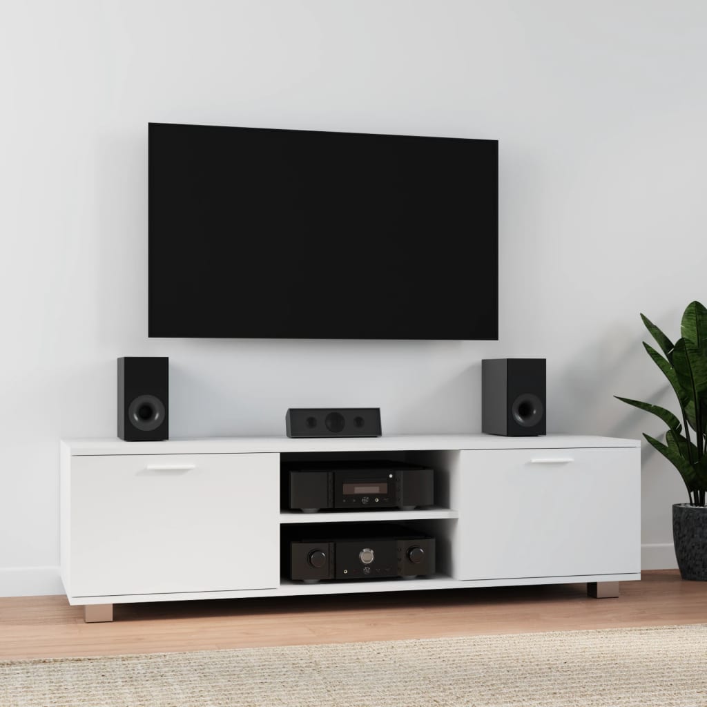 Tv Cabinet High-Gloss Black 120X40.5X35 Cm