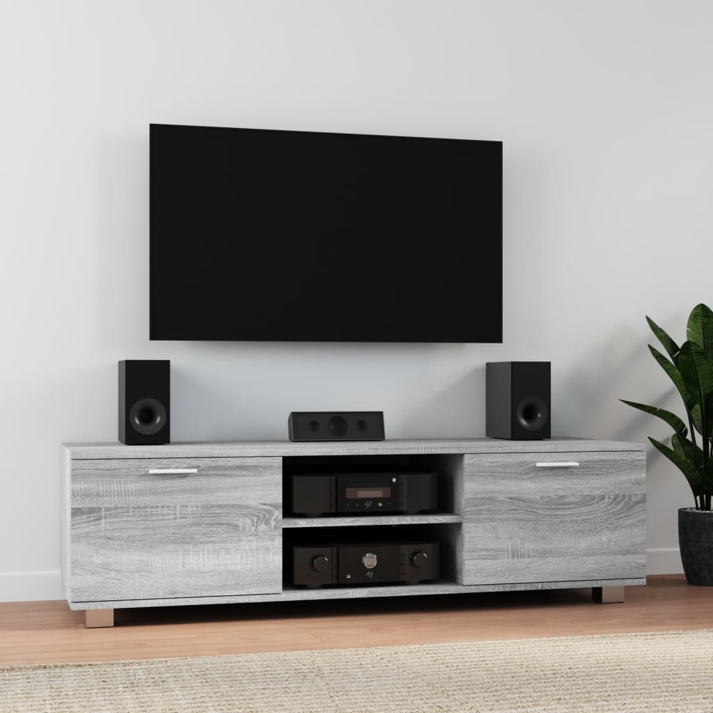 Tv Cabinet High-Gloss Black 120X40.5X35 Cm
