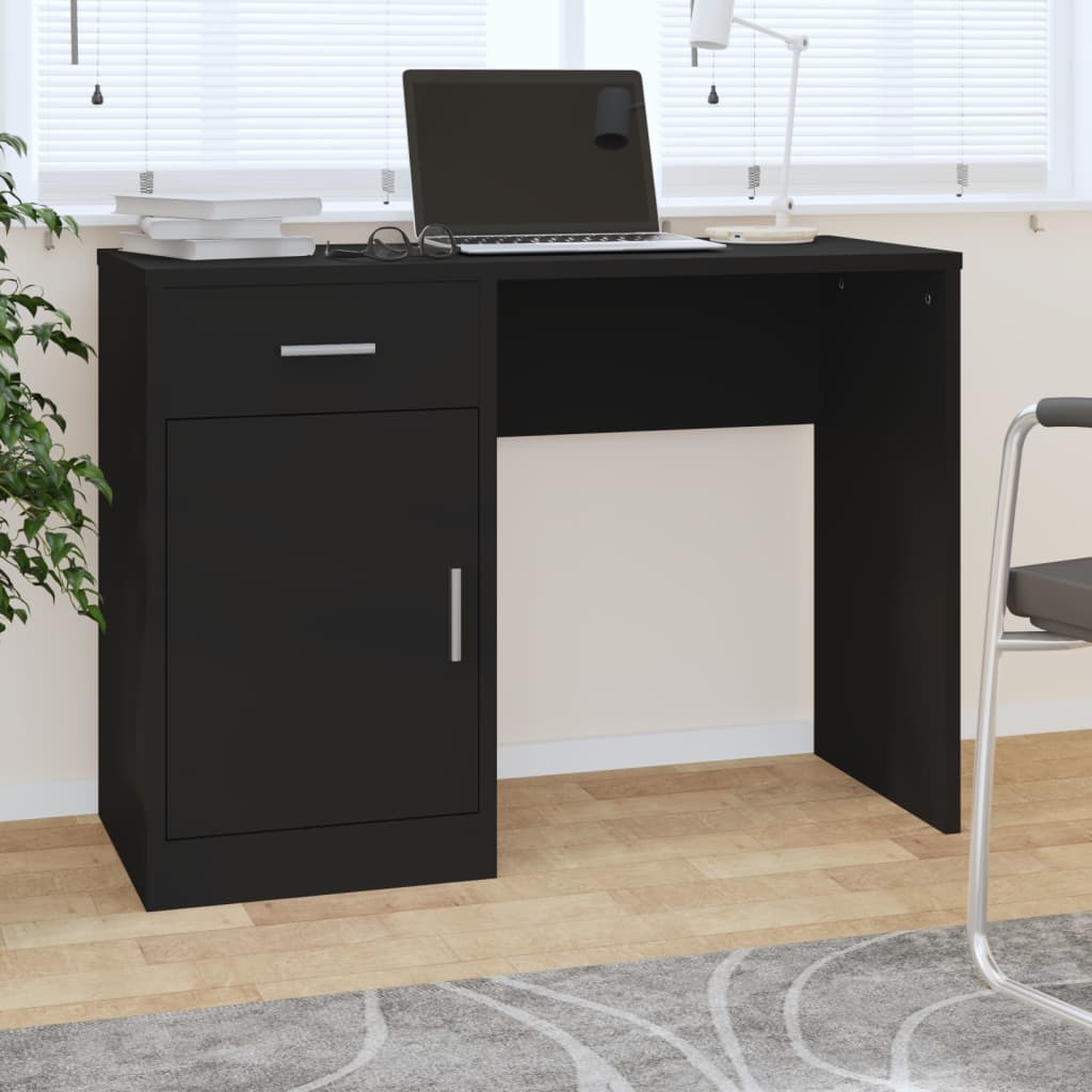 Desk With Drawer And Cabinet 100X40X73 Cm