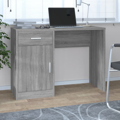 Desk With Drawer And Cabinet 100X40X73 Cm