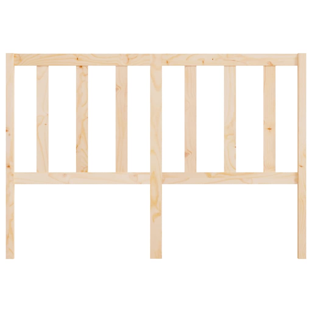 Bed Headboard 146X4X100 Cm Solid Wood Pine