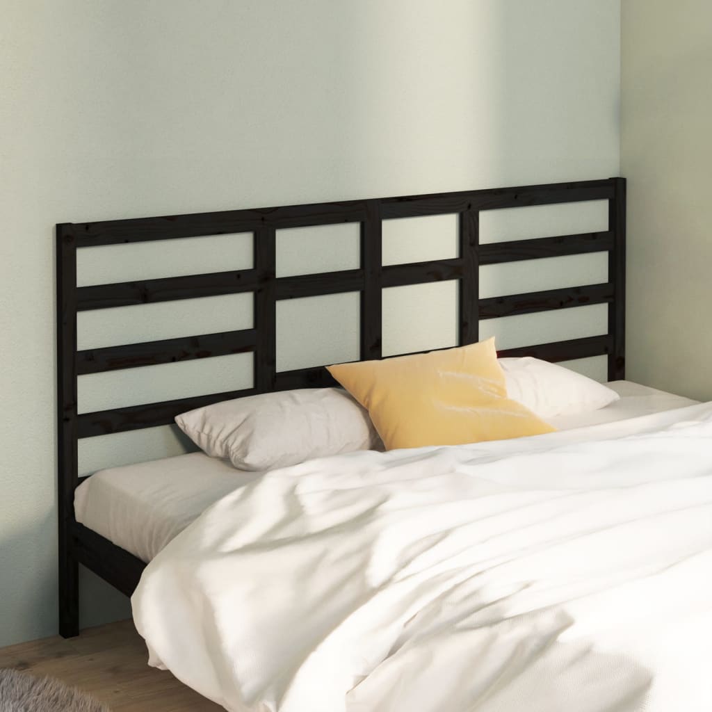 Bed Headboard 81X4X104 Cm Solid Wood Pine