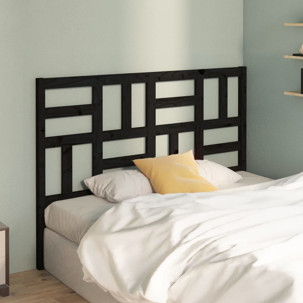 Bed Headboard 81X4X104 Cm Solid Wood Pine