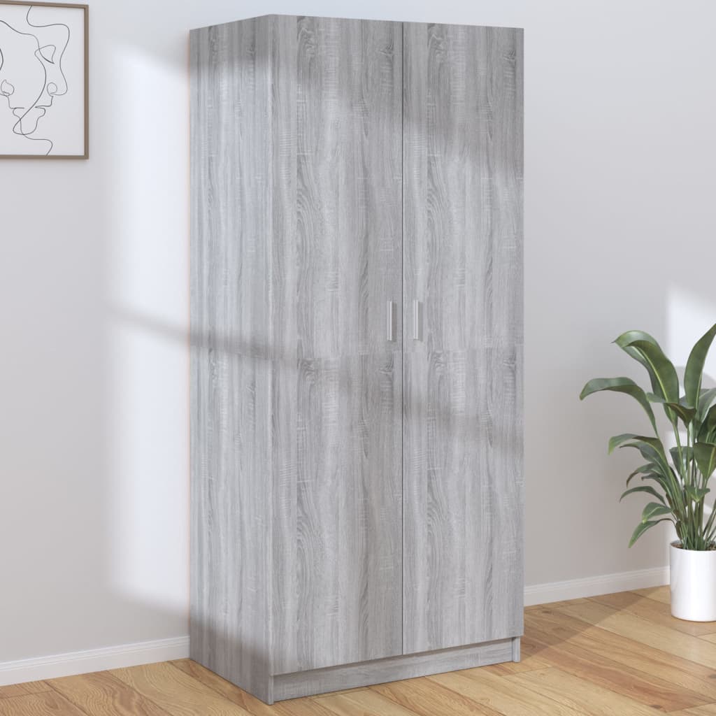 Wardrobe 80X52X180 Cm Engineered Wood