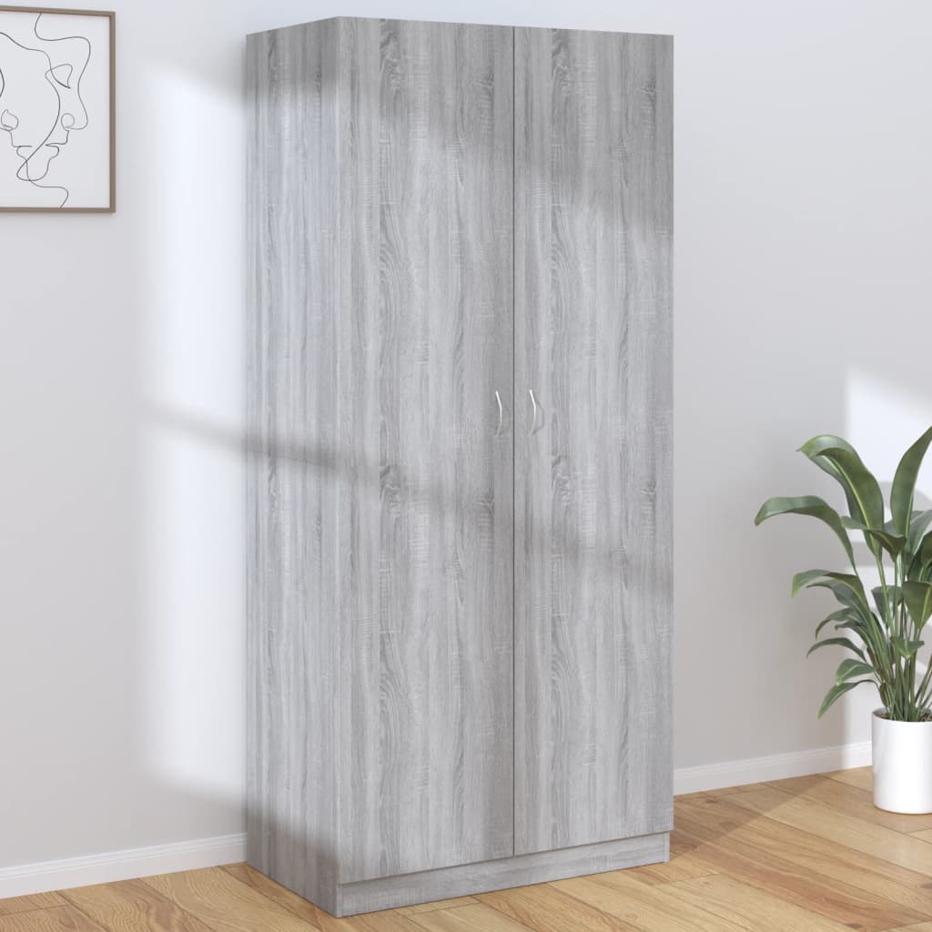 Wardrobe 90X52X200 Cm Engineered Wood