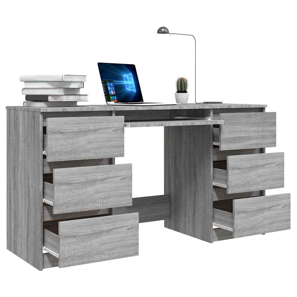 Writing Desk 140X50X77 Cm Engineered Wood