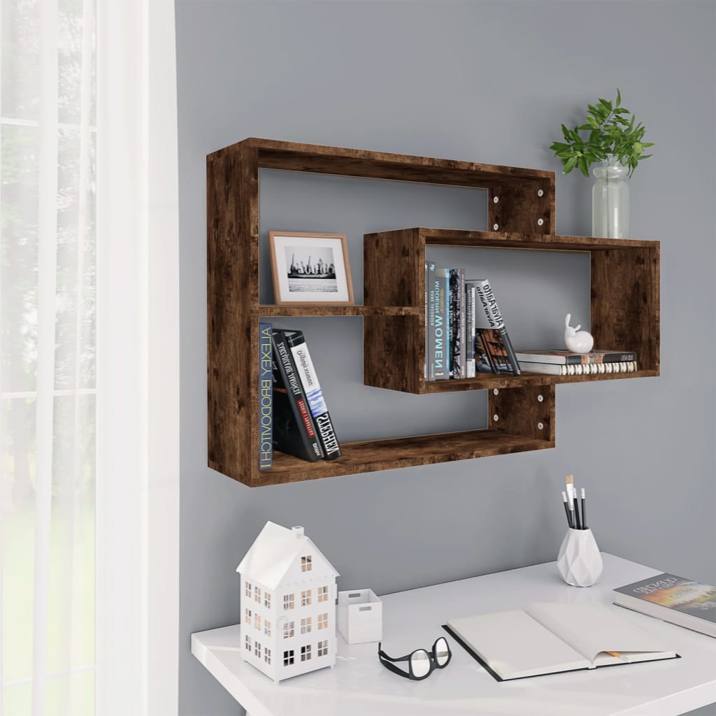 Wall Shelf 104X20X58.5 Cm Engineered Wood