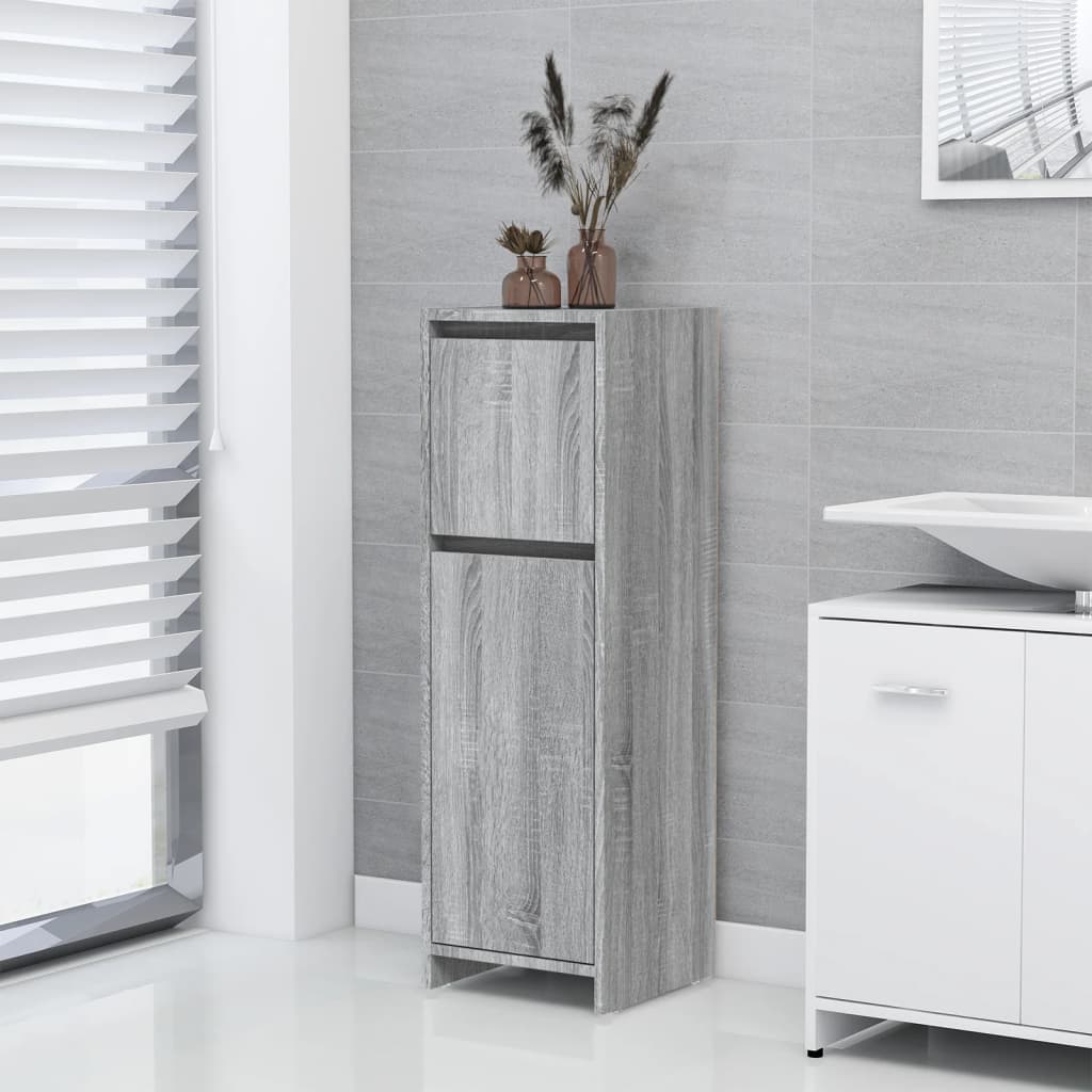 Bathroom Cabinet 30X30X95 Cm Engineered Wood
