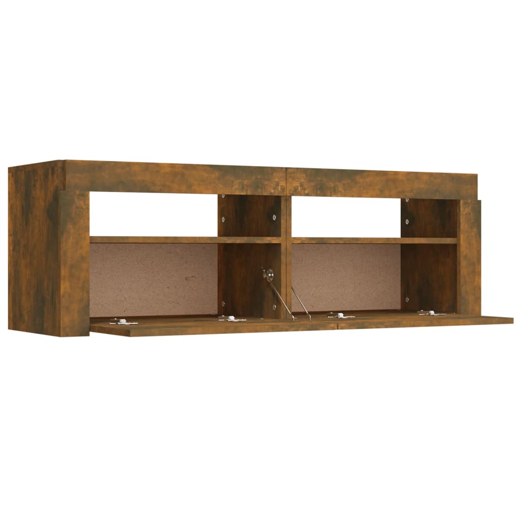 Tv Cabinet With Led Lights 120X35X40 Cm